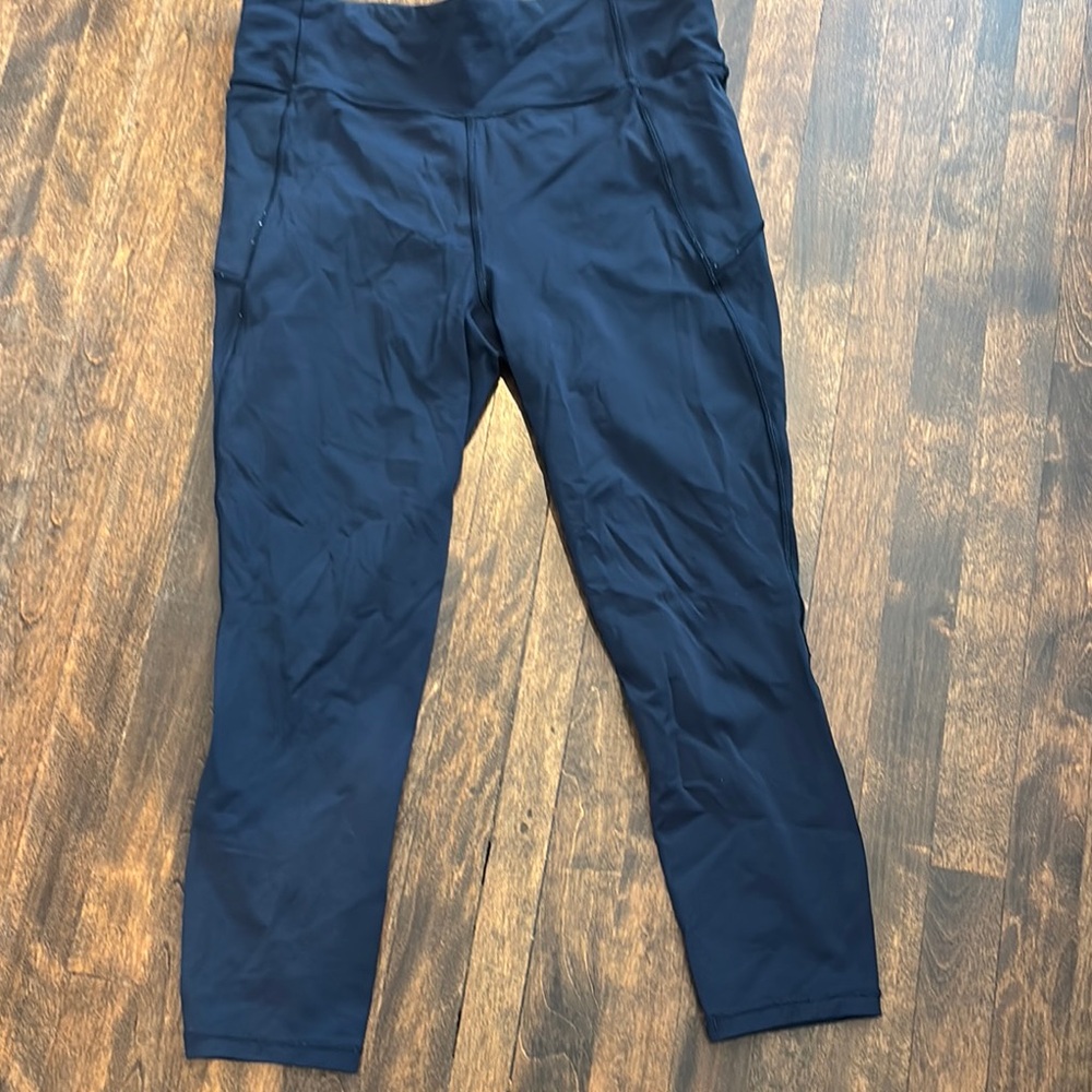 Lululemon Navy Blue Athletic Leggings